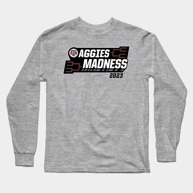 Texas A&M March Madness 2023 Long Sleeve T-Shirt by March Madness